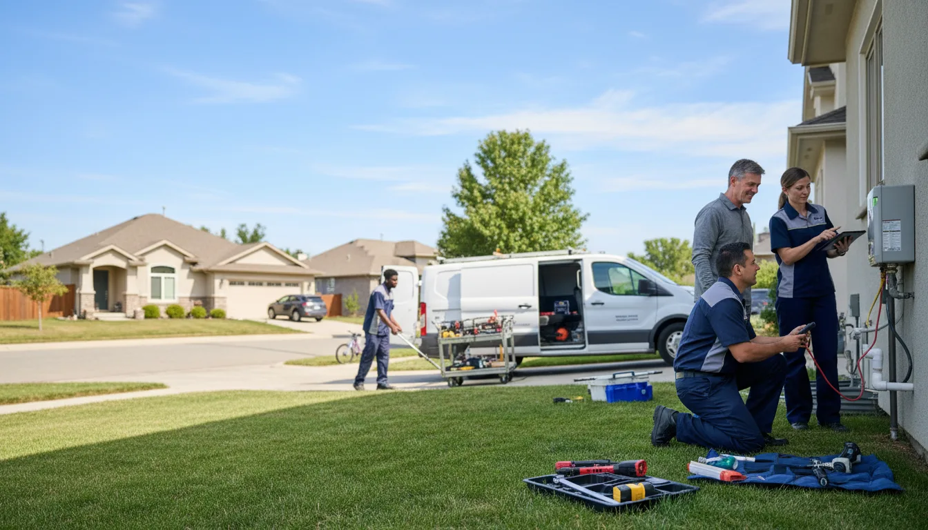Tankless water heater service in China Spring, TX